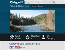 Tablet Screenshot of idiggold2.com